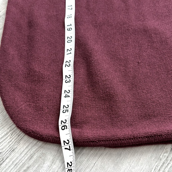 Michael Kors Burgundy Crew Neck Sweater Size Large - Picture 5 of 8